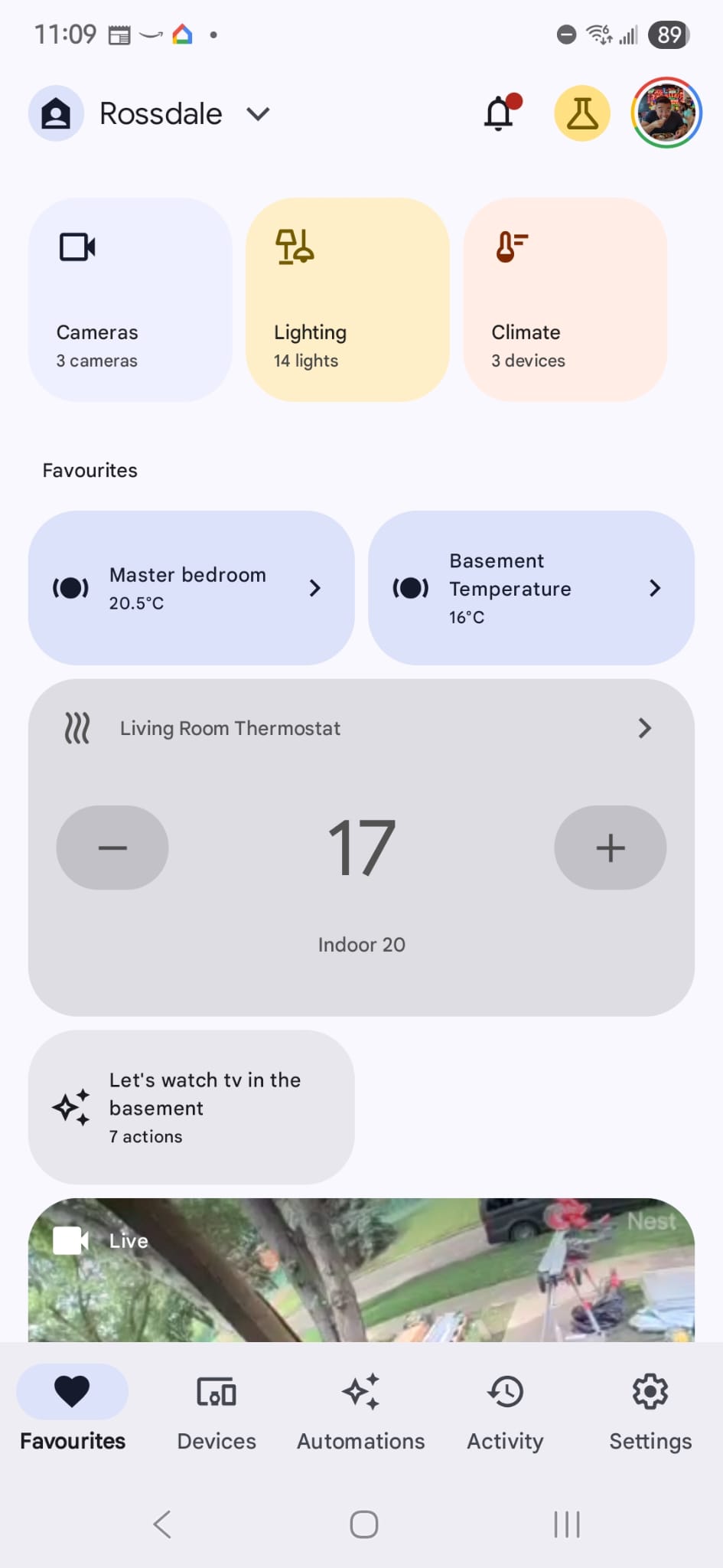 Home automation project